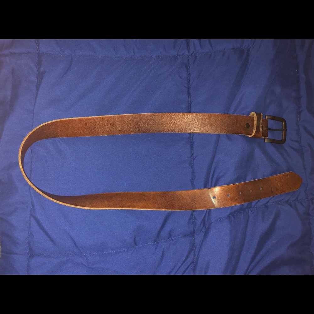 Genuine leather belt